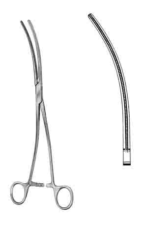 DE BAKEY ATROMAT KLEMP 27CM